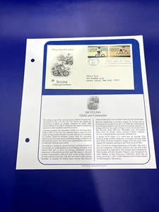 Bicycling & Celebrate Scouting 100th Anniversary First Day Covers / Lot of 3 - Picture 1 of 3