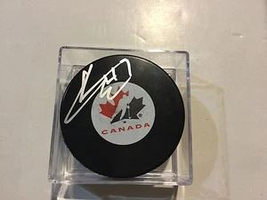 Kyle Turris Signed Team Canada Hockey Puck Autographed a - Picture 1 of 1