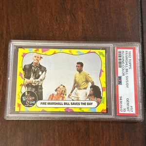 1992 Topps In Living Color Fire Marshall Bill Jim Carey RC PSA 10 Pop 4 - Picture 1 of 2