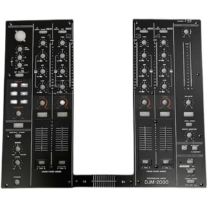 Metal Mixing Console Panel Main Faceplate Panel Replacement for Pioneer DJM-2000 - Bild 1 von 5