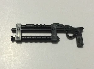 Star Wars Replacement Black 4-Lom Blaster Rifle Gun for Vintage Figures - Repro - Picture 1 of 1