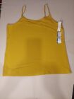 Time And Tru Adjustable Strap Cami Xxxl (22) Yellow [Ag]