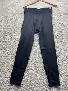 Nike Pro Combat Compression Pants Dri Fit Youth XL Mens XS Black Leggings Ankle - Picture 1 of 8
