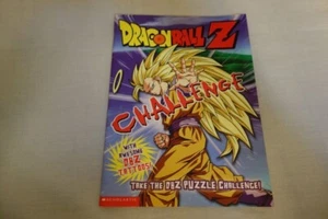 Dragonball Z Challenge Activity Book 2003 with Tattoos Scholastic - Picture 1 of 5