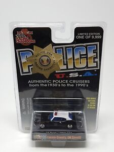 Racing Champions Police USA #74 Lorain County OH Sheriff 1970 Buick 1:64 Scale 