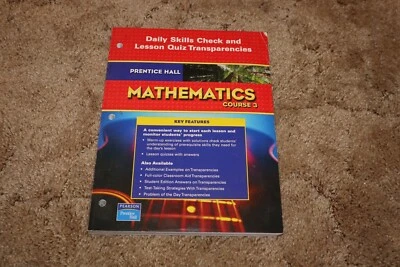 Prentice Hall Mathematics Course 3 Daily Skill Check & Lesson Quiz Transparency - Image 1 of 4