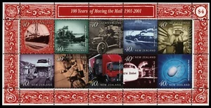 Neuseeland 2001 - Mi-Nr. 1880-1889 I ** - MNH - Postbeförderung - Picture 1 of 1