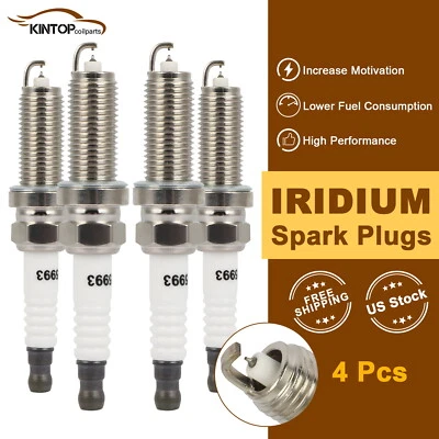 4x Double Iridium Spark Plugs For Toyota for Corolla iM 1.8L 2017-2018 - Image 1 of 4