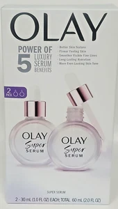 Olay Super Serum, 1 fl. oz. Each, 2 Pack Set, Brand New With Sealed - Picture 1 of 4