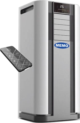 Mobile Klimaanlage 9000 BTU 4 in 1Kühlen &Heizen Entfeuchtung Lüften 2,5 KW - Bild 1 von 4