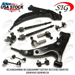 Kit de extremo de barra de amarre de brazo de control de suspensión delantera de 12 piezas para Toyota Corolla 1993-1995 - Imagen 1 de 8