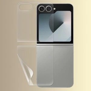 Premium Real Anti-Bubble HD Back Soft Protector Flim for Samsung Galaxy Z Flip 6 - Picture 1 of 1