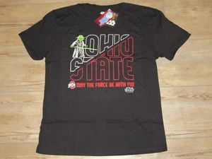 Ohio State Buckeyes May the Force Yoda Star Wars Camisa Camiseta Talla Para Hombre Grande - Imagen 1 de 2