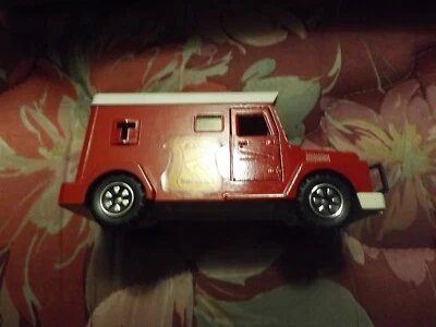 Camión de seguridad vintage Majorette Bank ECH 1/56 banco de monedas hecho en Francia Foto 1 de 3