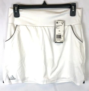 Adidas Girl’s White Activewear Club Skirt Size XL - Picture 1 of 3