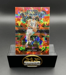 2023-24 Panini Jayson Tatum Select rojo hielo agrietado nivel Prizm #45 BOS - Imagen 1 de 5