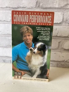 David Dikeman’s Command Performance Hundetrainingssystem VHS Kassette Band 2 gebraucht - Bild 1 von 5