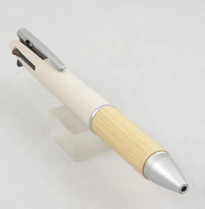 Uni Jetstream 4 & 1 Beige & Bamboo Ballpoint Pen/Pencil - New - Picture 1 of 4