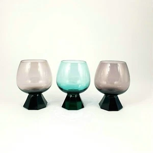 3 Cognacgläser. Fa. Friedrich, 1960er Jahre. - Picture 1 of 5