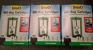 Filtros Tetra Whisper Bio-Bag, cartuchos sin montar, paquete de 12, medianos NUEVOS EN CAJA - Imagen 1 de 2