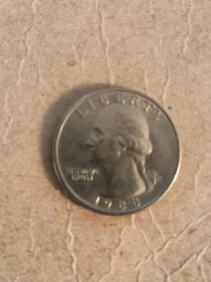 1988 P Mint Quarter  - Image 1 of 2