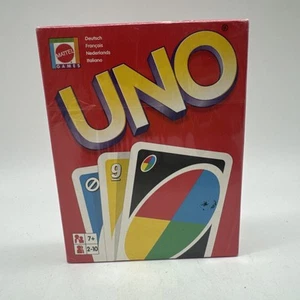 Mattel UNO Card Game 2002 New Sealed - Picture 1 of 8