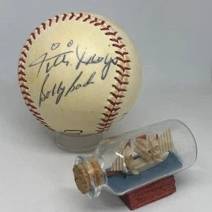 Willie Mays Bobby Bonds Juan Marichal signed Baseball JSA LOA Vintage Auto A4008 - Picture 1 of 6