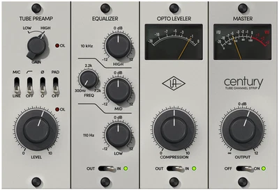 Universal Audio – Century Tube Channel – VST / AU / AAX / Audio-Plugin - Image 1 of 4