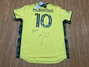 NWT Hany Mukhtar Signed MVP Nashville SC Jersey With JSA Authentication - Picture 1 of 5