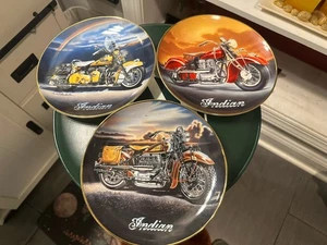 Indian Motorcycle Sammelschilder Konvolut 3 Platten - Bild 1 von 8