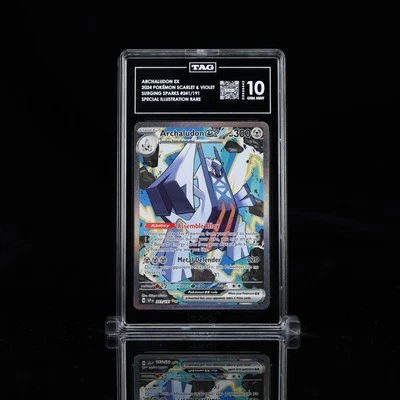 Archaludon ex 241/191 Sv08: Surging Sparks Holo TAG 10 Gem Mint  - Image 1 of 2