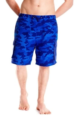 Pantalones cortos de natación de playa con estampado de Tom Franks para hombre HT373 HT375 - Imagen 1 de 4