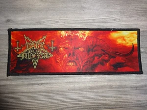 Dark Funeral Back Patch Back Strip Behemoth Mgla X - Picture 1 of 1
