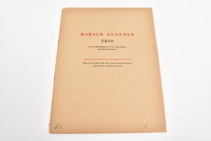 Harald Genzmer - Trio - Blockflöte - Bild 1 von 3