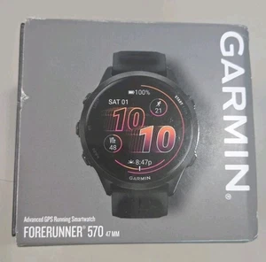 Garmin Forerunner 570 47mm GPS-Laufuhr Schiefergrau 010-02971-00 - Bild 1 von 2