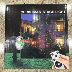 Christmas Laser R&G LED Projector Light Moving Outdoor Landscape Stage Xmas Lamp - Picture 1 of 4