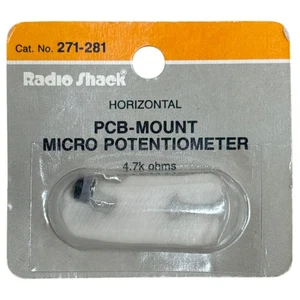RadioShack 271-281 4,7k-Ohm Micro-Size Potentiometer - NEU - Bild 1 von 2