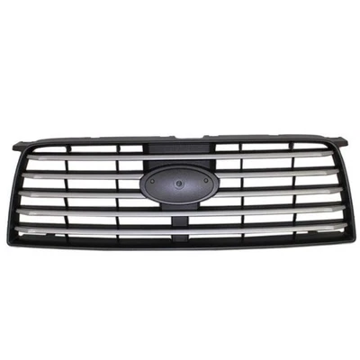 For 06-08 Forester 2.5L excluding Sport Front Grill Grille Assembly Black/Chrome Foto 1 de 4
