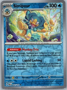 Simipour, SV04: Paradox Rift, 042/182, Uncommon - Picture 1 of 2