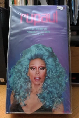 NUEVO Rupaul Teal The Show Peluca Azul Cosplay Drag Halloween Disfraz Vestir Pelo  Foto 1 de 4