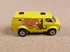 OLD VINTAGE LESNEY MATCHBOX # 68 CHEVY VAN SUPERFAST - Picture 1 of 6