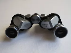 Vintage Nippon Mikron 6 X 15 Binoculars w/ Original Leather Case & Box - Picture 1 of 21