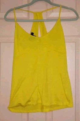 Blusa Apostrophe Amarillo Pequeño Rayón - Poliéster Correa Espagueti Foto 1 de 3