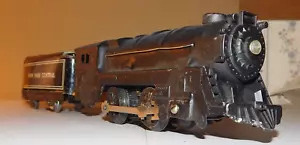 Locomotora de vapor Marx ~ NUEVA YORK CENTRAL ~ Doble reducción Rd# 591 - O-27 - Imagen 1 de 8