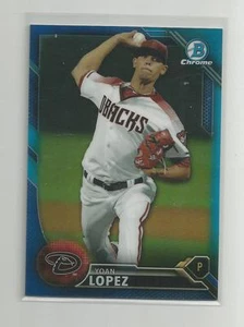 2016 Bowman Chrome YOAN LOPEZ Blue Refractor 112/150 - Picture 1 of 1