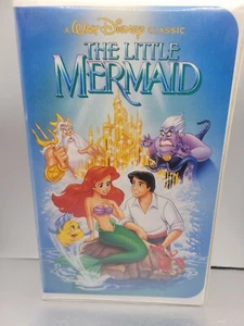The Little Mermaid (VHS, Disney Black Diamond Edition) BANNED Cover, Falic cover - Picture 1 of 10