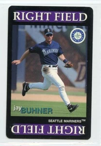 1996 Team Out Baseball Game Card - Jay Buhner - Seattle Mariners - Picture 1 of 1