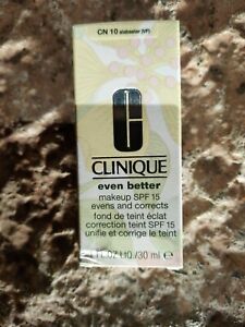 Clinique Even Better Foundation SPF15 30ml Full Size - Boxed - CN10 Alabaster