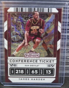 2020-21 CONTENDERS DP #2 JAMES HARDEN "CONFERENCE TICKET" /99, ROCKETS, 76ers - Picture 1 of 2