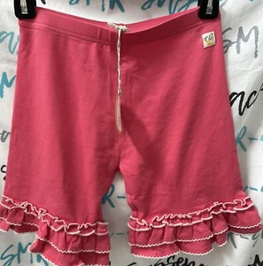 Girls Wildflowers clothing Happy Go Lucky Solid Pink Shorties shorts size 14 NWT - Picture 1 of 5